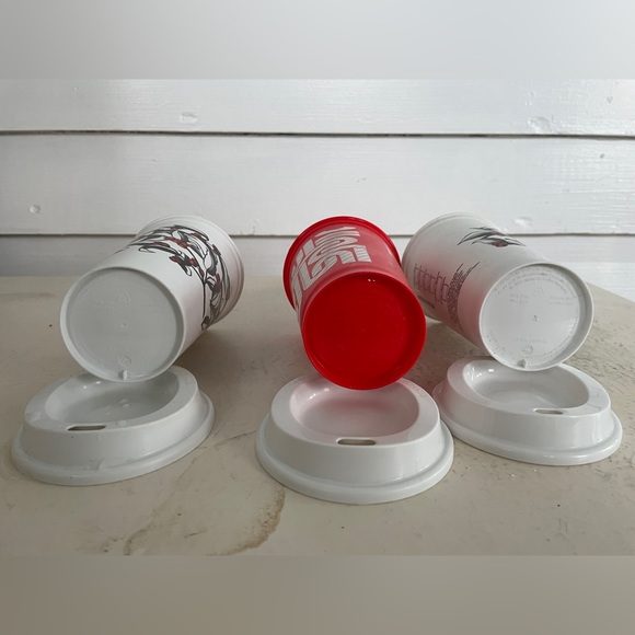 3X Reusable Starbucks Xmas Hot Cups - Picture 4 of 6